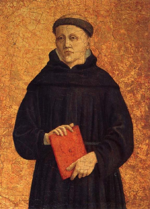 Piero della Francesca Augustinian monk oil painting picture